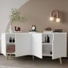 Buffet 4 portes en aggloméré Latina Modern