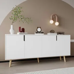 Buffet 4 portes en aggloméré Latina Modern