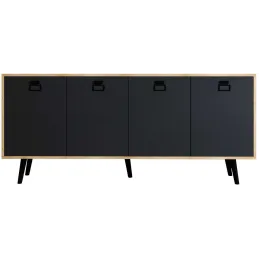 Buffet 4 portes en aggloméré Mirza Modern
