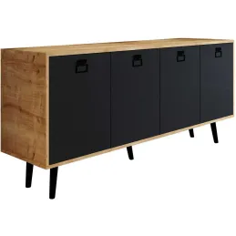 Buffet 4 portes en aggloméré Mirza Modern