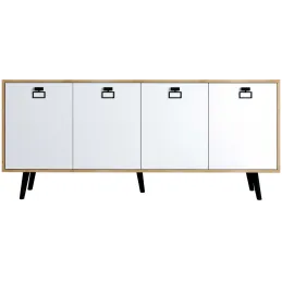 Buffet 4 portes en aggloméré Mirza Modern