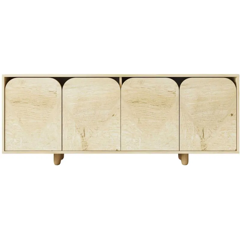 Buffet 4 portes en aggloméré Lazio Bohem