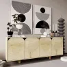 Buffet 4 portes en aggloméré Lazio Bohem