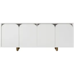 Buffet 4 portes en aggloméré Lazio Bohem