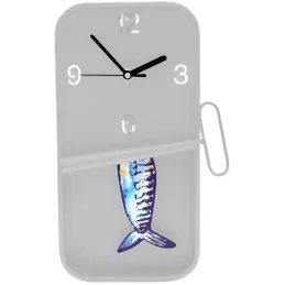 Horloge en métal Sardine
