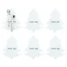 Porte-couverts de noel en feutrine (Lot de 24)