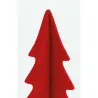 Sapins décoratifs en feutrine 20 cm (Lot de 12)