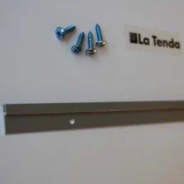 Rideau de porte en PVC transparent Riva