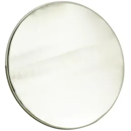 Assiette cerf en aluminium et résine
