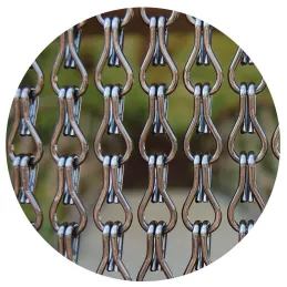 Rideau de porte en aluminium Alusax
