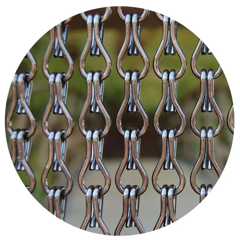 Rideau de porte en aluminium Alusax