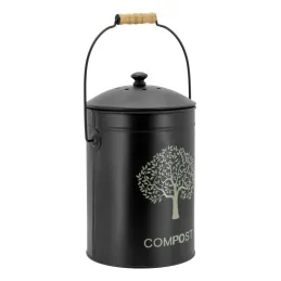 Pot à compost en métal