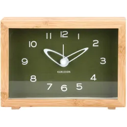 Réveil matin en bambou Tipico