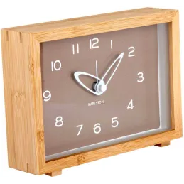 Réveil matin en bambou Tipico