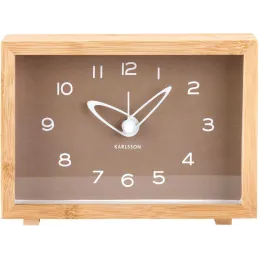 Réveil matin en bambou Tipico