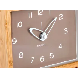 Réveil matin en bambou Tipico