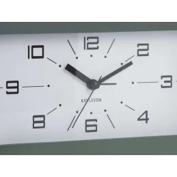Réveil matin rectangulaire Lujo