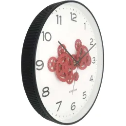 Horloge murale ronde Open Gear