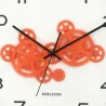 Horloge murale ronde Open Gear