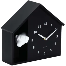 Horloge à poser Peeking Doggy