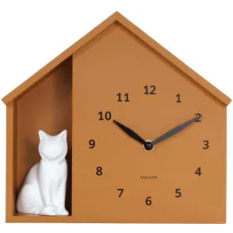 Horloge à poser Siting cat