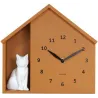 Horloge à poser Siting cat