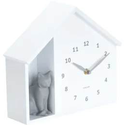 Horloge à poser Siting cat