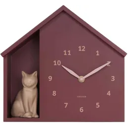 Horloge à poser Siting cat