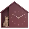 Horloge à poser Siting cat