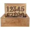 Numéro de maison en fonte