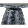 Table d'appoint en métal Mosaic Marble