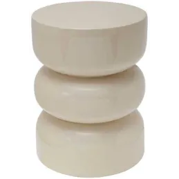 Tabouret en métal émaillé Rey