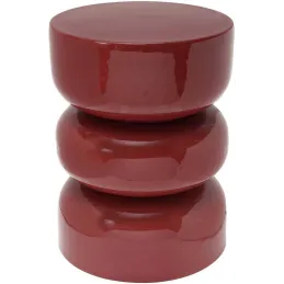 Tabouret en métal émaillé Rey