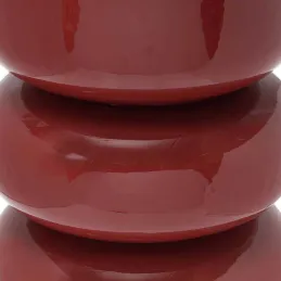 Tabouret en métal émaillé Rey