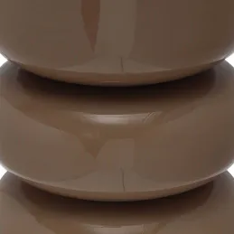 Tabouret en métal émaillé Rey