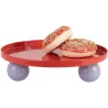 Plateau rond en métal Double Funky Large