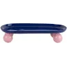 Plateau oval en métal Double Funky