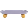 Plateau oval en métal Double Funky Large