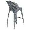 Chaise haute en polyrésine