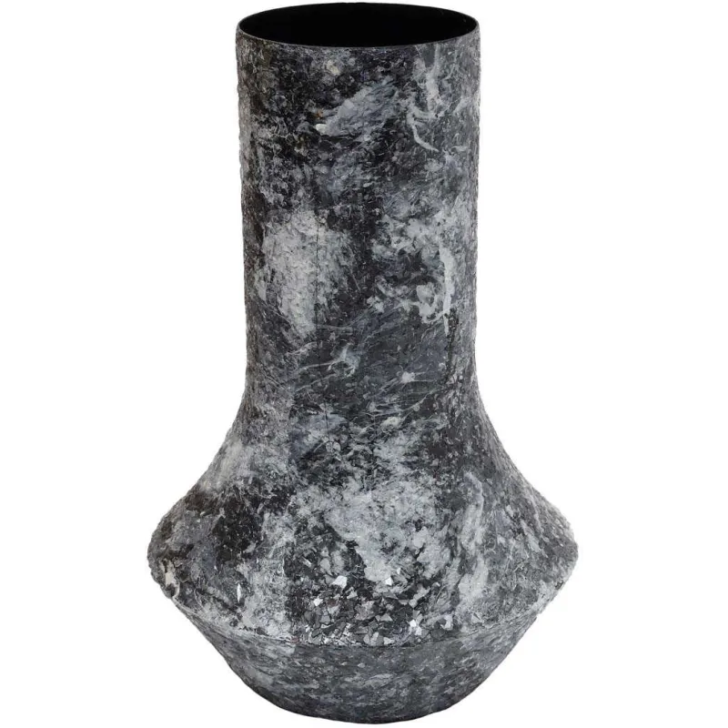 Vase en métal Mosaic Marble