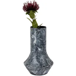 Vase en métal Mosaic Marble