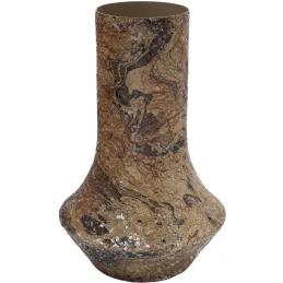 Vase en métal Mosaic Marble
