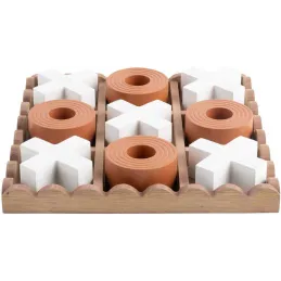 Jeu de morpion en MDF Tic Tac