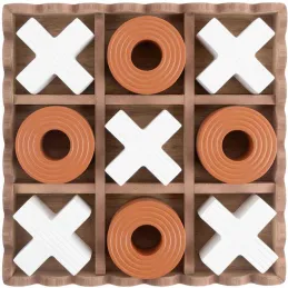 Jeu de morpion en MDF Tic Tac