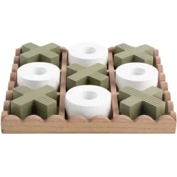 Jeu de morpion en MDF Tic Tac