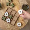 Jeu de morpion en MDF Tic Tac