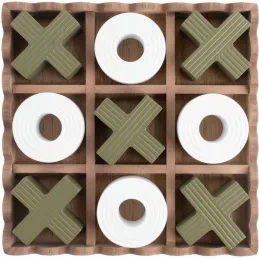 Jeu de morpion en MDF Tic Tac