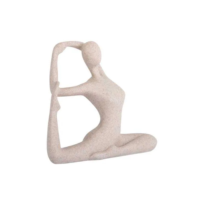 Statue en polyrésine Yoga Bow