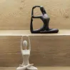 Statue en polyrésine Yoga Bow