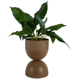 Cache pot en métal réversible Tonar